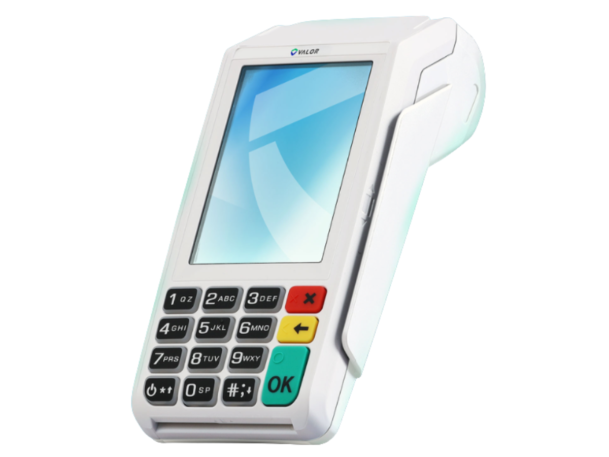 Handheld credit card reader
